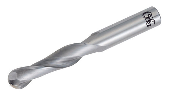 OSG 462-2500-BN CARBIDE 1/4 X 1/4 2FL LONG BALL
