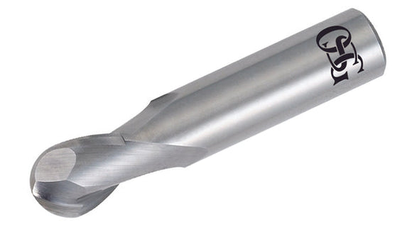 OSG 412-2756-BN CARBIDE 7MM X 8MM 2FL STUB BALL