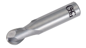 OSG 412-2500-BN11 CARBIDE 1/4 X 1/4 2FL STUB BALL TiALN