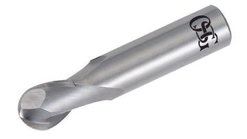 OSG 412-1250-BN11 CARBIDE 1/8 X 1/8 2FL STUB BALL TIALN