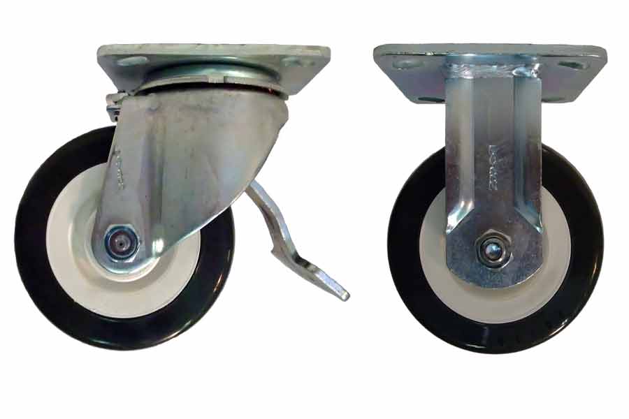 Pollard Brothers Caster Adder -166R Casters To Make Unit Mobile