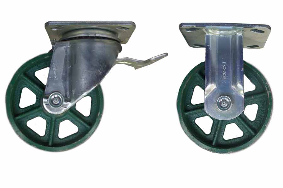 Pollard Brothers Caster Adder-Xr Poly Casters,  All Swivel