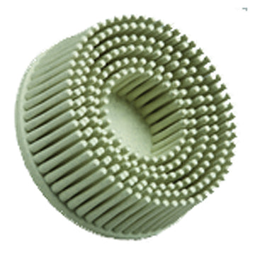 Scotch-Brite Roloc Bristle Disc RD-ZB 120 TR White 2 in x 5/8 in
Tapered 10/Carton 40 ea/Case