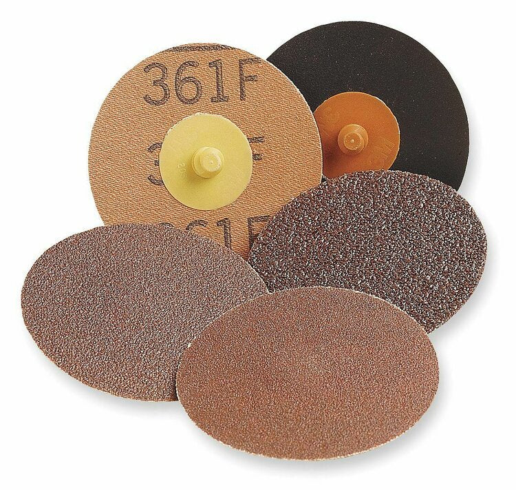 3M 22407 1-1/2" Quick Change Disc Aluminum Oxide 80 Grit Medium Coated 361F