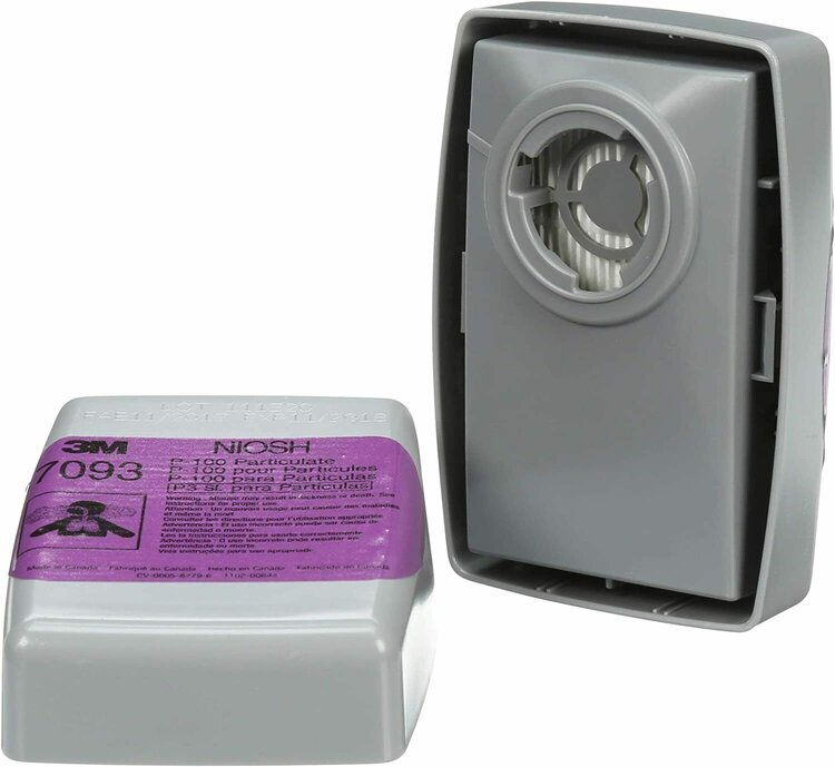 3M 52705 Particulate Filter 7093 P100 Price Per Box (6 Pairs)
