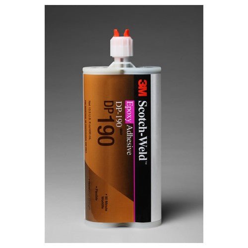 3M Scotch-Weld Epoxy Adhesive DP190, Gray, 48.5 mL Duo-Pak, 12/Case - WesTorque