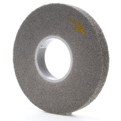 Scotch-Brite Light Deburring Wheel, LD-WL, 7S Fine, 8 in x 1 in x 3 in,
3 ea/Case