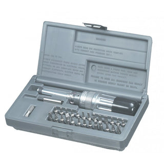 810568 Sturtevant Richmont CAL 36/4 Adjustable Torque Screwdriver 29 Piece Kit