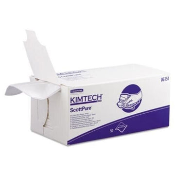 Kimberly-Clark 06151 Scottpure Critical Task Wipers, 12 X 23, White 50/bx 6/case