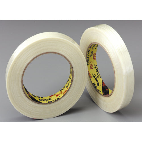 3M 74054 Scotch Filament Tape 8919MSR, Clear, 48 mm x 55 m, 7 mil, 24 rolls percase