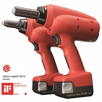 Lobster R1B2 Battery Tool Cordless Rivet Tool Lith-Ion Battery