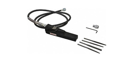 Nitto Kohki SH-100A Super Hand Filer, 85 PSI, 3700 SPM, 9 mm Stroke Length, 6.3 mm File Shank