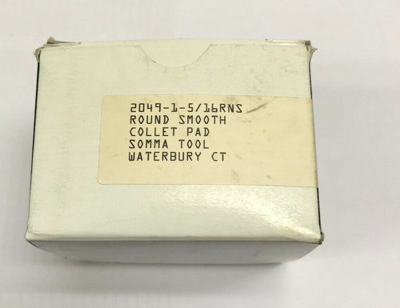 Somma Tool 2049-1-5/16 RNS Round Smooth Collet Pad