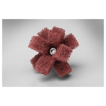 Scotch-Brite Cut and Polish Disc D5, 3 in x 1-1/4 in x 1/4 in A MED, 10
ea/Case