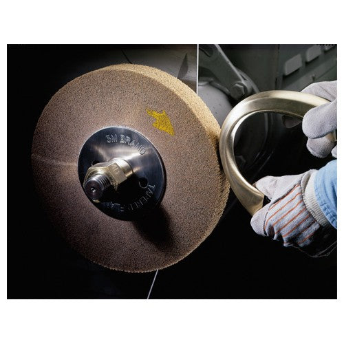 Scotch-Brite Cut and Polish Flap Brush, CP-FB, 3A Medium, 8 in x MISC x
3 in, Config