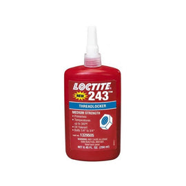 Loctite 1329467 243 Blue Medium Strength Threadlockers, 1.69 oz., 50 mL, 3/4" Thread