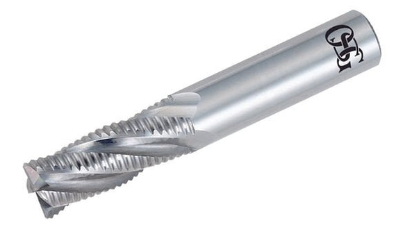 OSG 400-3750 CARBIDE 3/8 4FL ROUGHER - WesTorque
