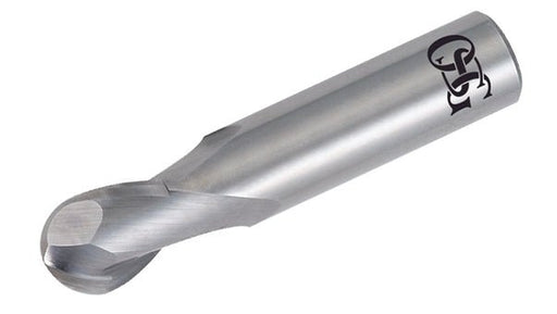 OSG 412-1875-BN CARBIDE 3/16 X 3/16 2FL STUB BALL - WesTorque