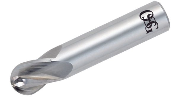OSG 414-1378-BN CARBIDE 3.5MM X 4MM 4FL STUB BALL - WesTorque