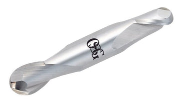 OSG 422 - 2500 - BN CARBIDE 1/4 X 1/4 2FL STUB D/E BALL - WesTorque