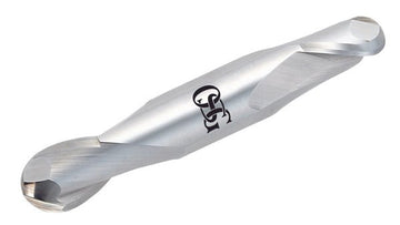 OSG 422 - 5000 - BN CARBIDE 1/2 X 1/2 2FL STUB D/E BALL - WesTorque