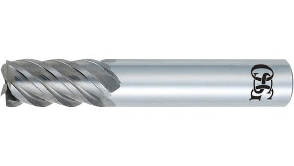 OSG 455 - 375211 CARBIDE 3/8 X 3/8 5FL 45DEG TIALN - WesTorque