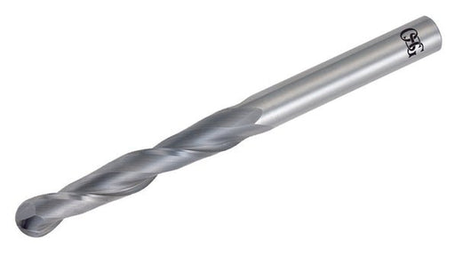 OSG 482-5000-BN CARBIDE 1/2 X 1/2 2FL EX-LONG BALL - WesTorque