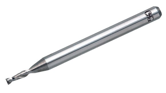 OSG 492-0250 CARBIDE 0.025" X 1/8 2FL - WesTorque