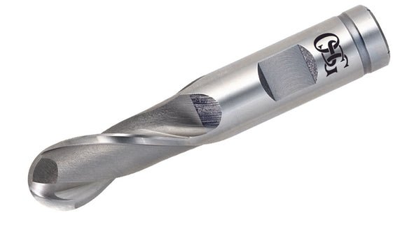 OSG 6210200 3/16 X 3/8 2FL BALL "EXOMILL" - WesTorque