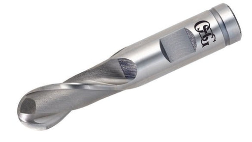 OSG 6211100 1/2 X 1/2 2FL BALL "EXOMILL" - WesTorque