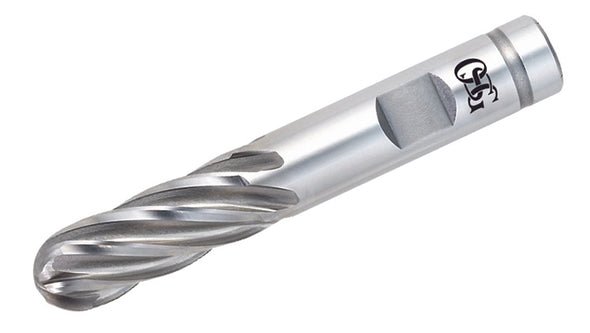 OSG 6445500 1" X 1" 6FL BALL "EXOMILL" - WesTorque