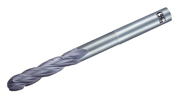OSG 70311616 1/2 4FL EXOCARB-DIAMOND LONG BALL - WesTorque