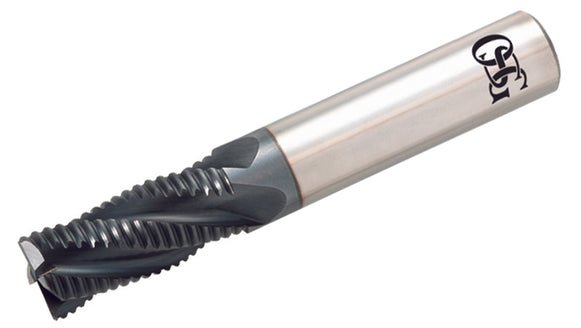 OSG HP400-1181 CARBIDE 3MM 4FL ROUGHER TIALN - WesTorque