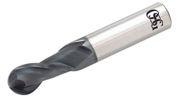 OSG HP421 - 0938 - BN CARBIDE 3/32 X 1/8 2FL BALL HP TiALN - WesTorque