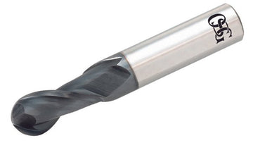 OSG HP421 - 2500 - BN CARBIDE 1/4 X 1/4 2FL BALL HP TiALN - WesTorque