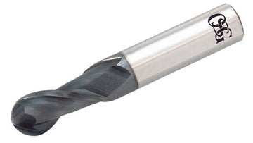 OSG HP421 - 2756 - BN CARBIDE 7MM X 8MM 2FL BALL HP TiALN - WesTorque