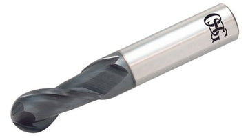OSG HP421 - 5000 - BN CARBIDE 1/2 X 1/2 2FL BALL HP TiALN - WesTorque