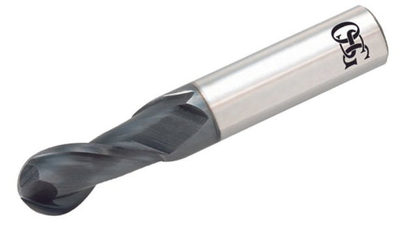 OSG HP421 - 5512 - BN CARBIDE 14MM X 14MM 2FL BALL HP TiALN - WesTorque