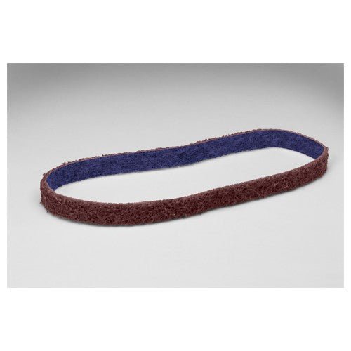 Scotch-Brite Durable Flex Belt, DF-BL, A/O Medium, 1/2 in x 12 in, 20 ea/Case - WesTorque