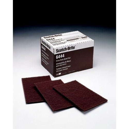 Scotch-Brite Extra Duty Hand Pad 6444, 6 in x 9 in, 20/Carton, 3 Cartons/Case - WesTorque
